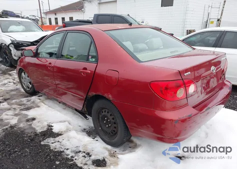 2005 Toyota Corolla Le z USA, uszkodzony, nr VIN JTDBR32E750056596